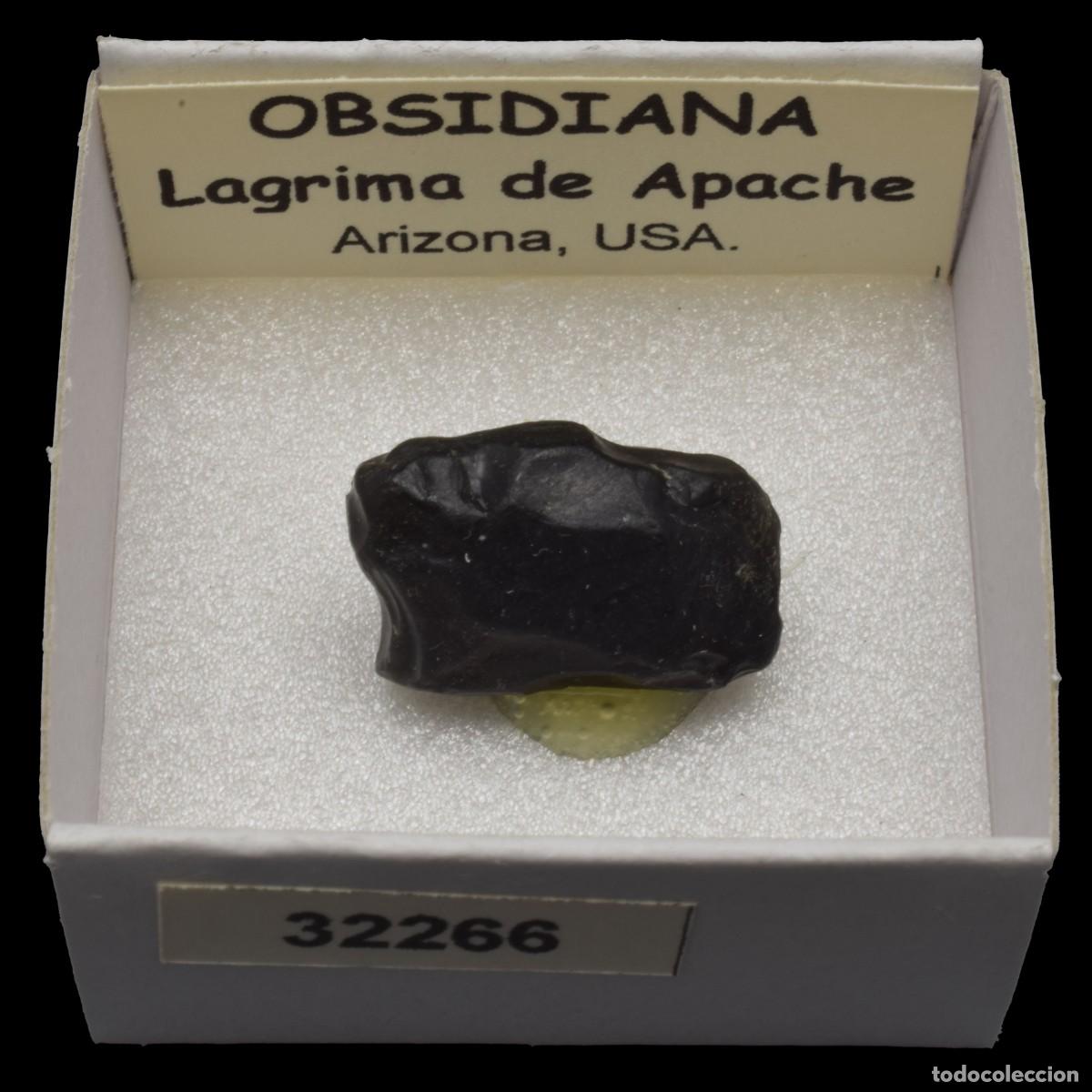Collezionismo di minerali: OBSIDIANA Lagrima de Apache (Arizona, USA) #32266