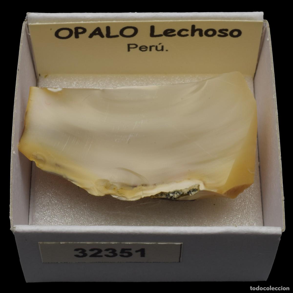 Coleccionismo de minerales: OPALO Lechoso (Peru) #32351