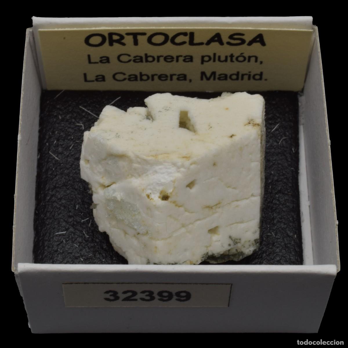 Coleccionismo de minerales: ORTOCLASA cristal (La Cabrera Pluton, La Cabrera, Madrid, Espa&ntilde;a) #32399