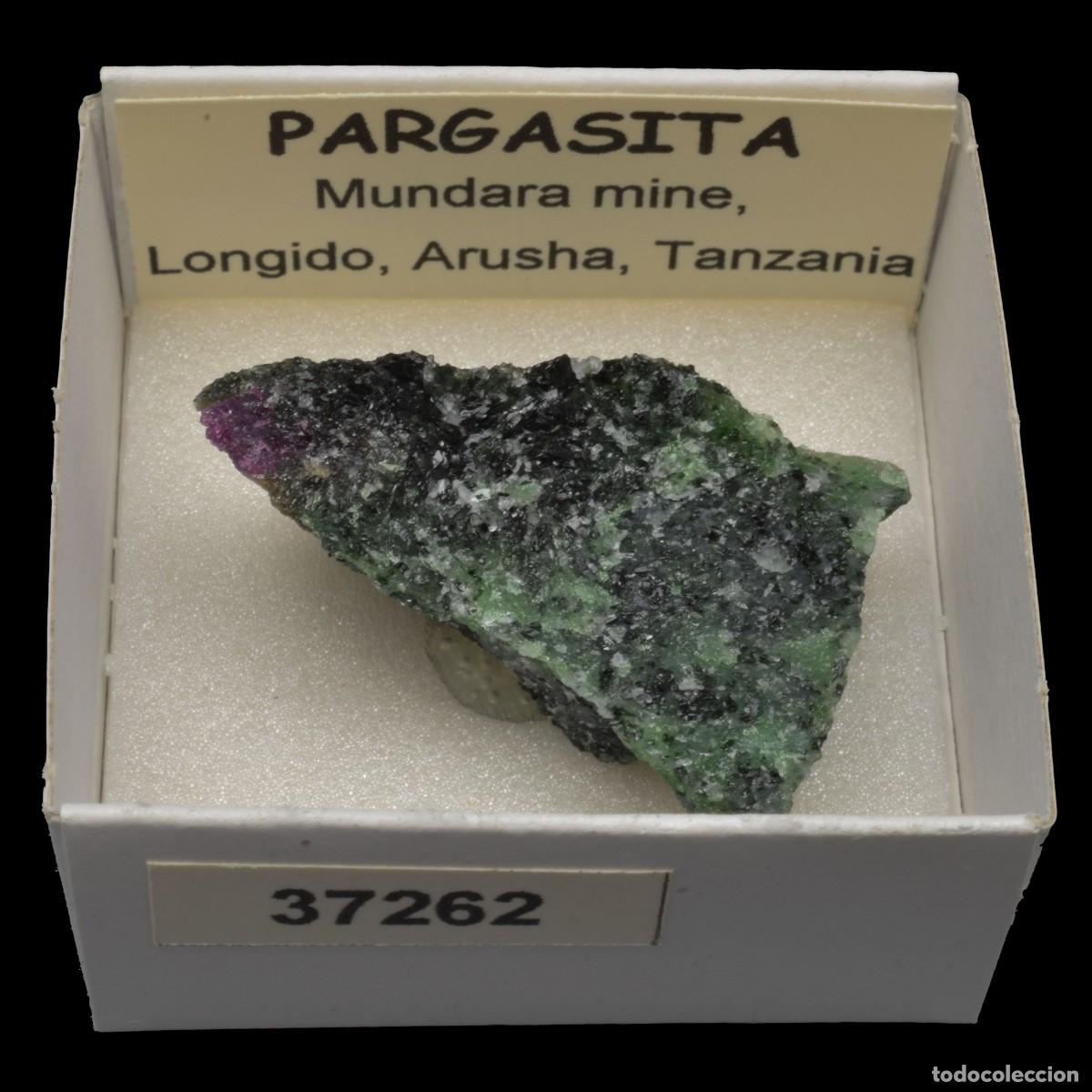 Coleccionismo de minerales: PARGASITA (Mundara mine, Longido, Arusha, Tanzania) #37262
