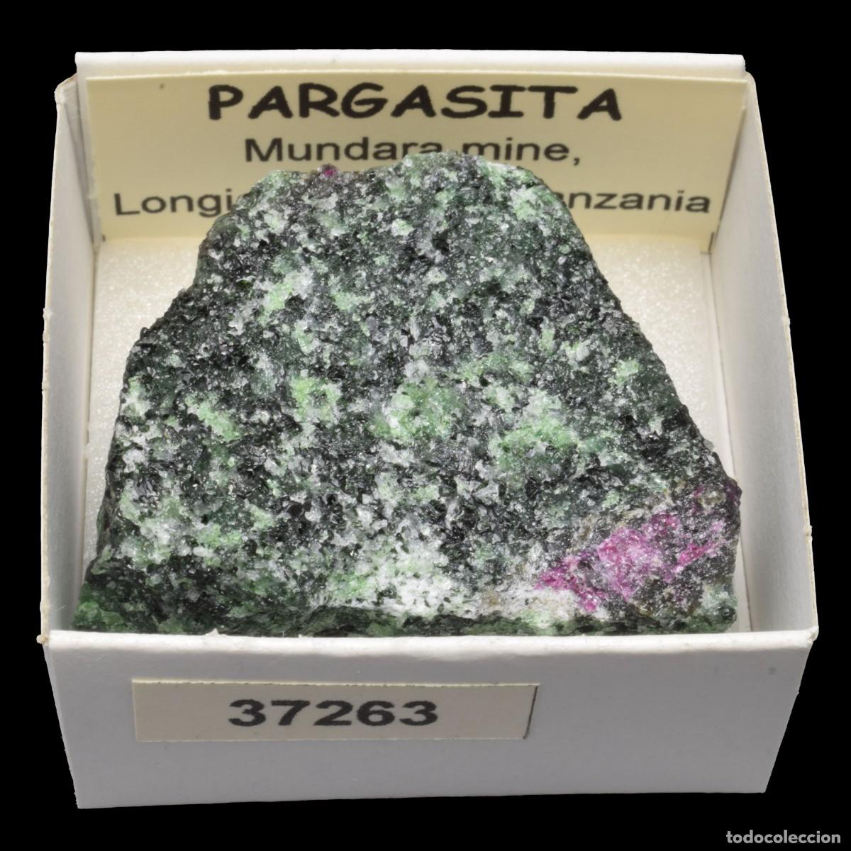 Coleccionismo de minerales: PARGASITA (Mundara mine, Longido, Arusha, Tanzania) #37263
