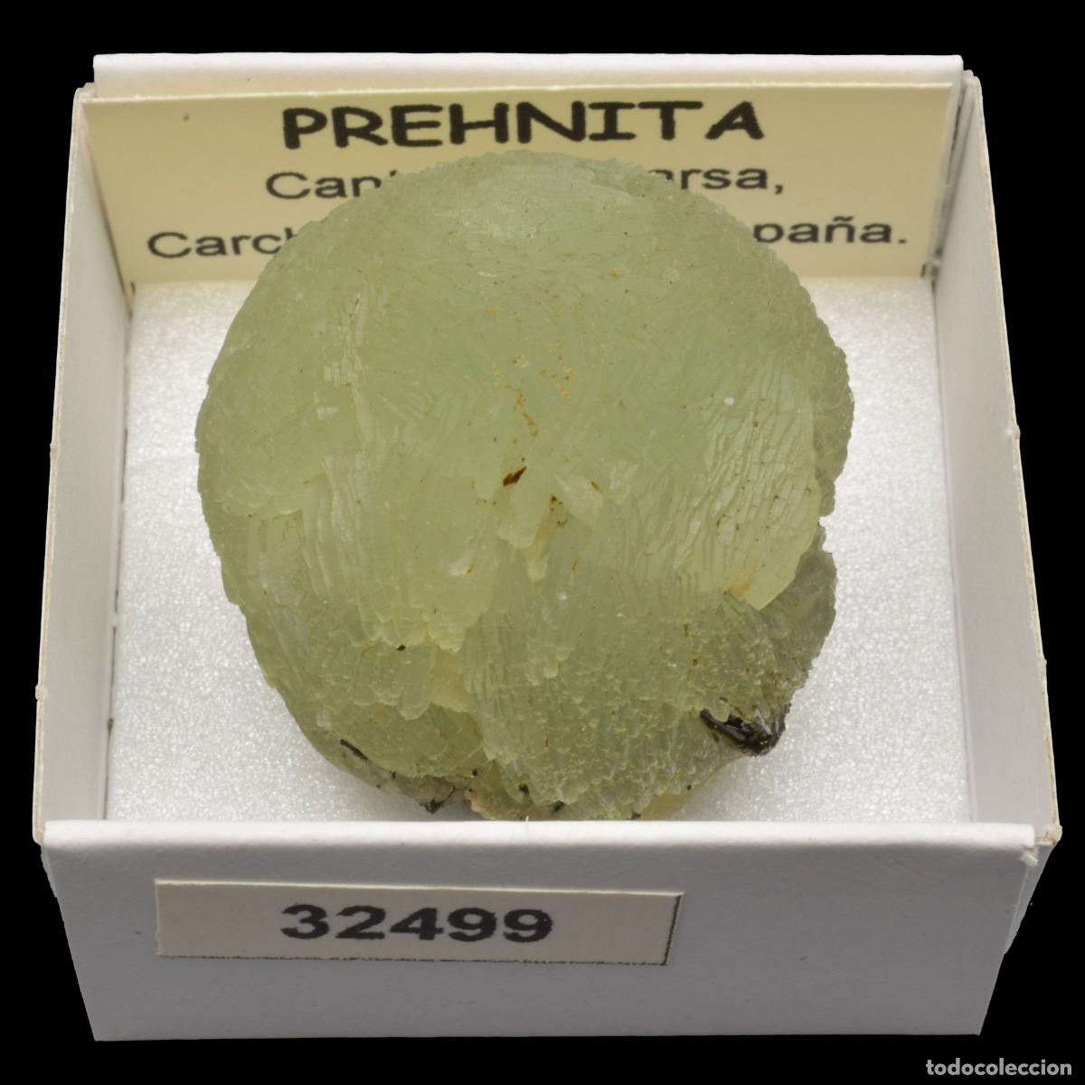 Collectionnisme de min&eacute;raux: PREHNITA(Cantera Oficarsa, Cachelejo, Jaen, Espa&ntilde;a) #32499