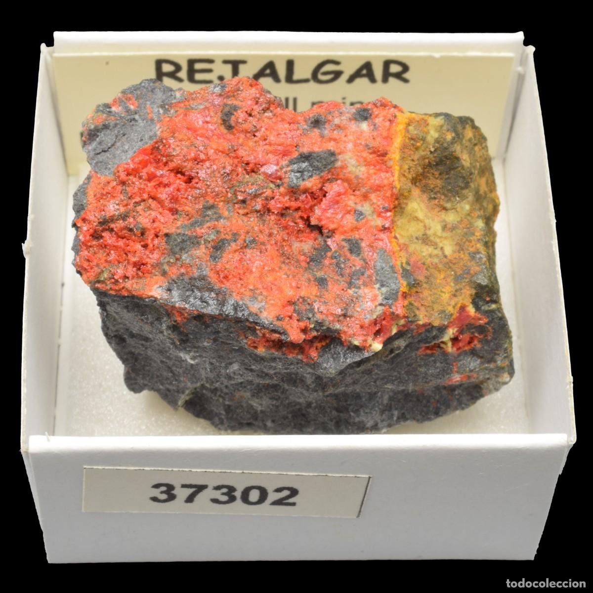 Collectionnisme de min&eacute;raux: REJALGAR (Getchell mine, Humboldt Co., Nevada, USA) #37302