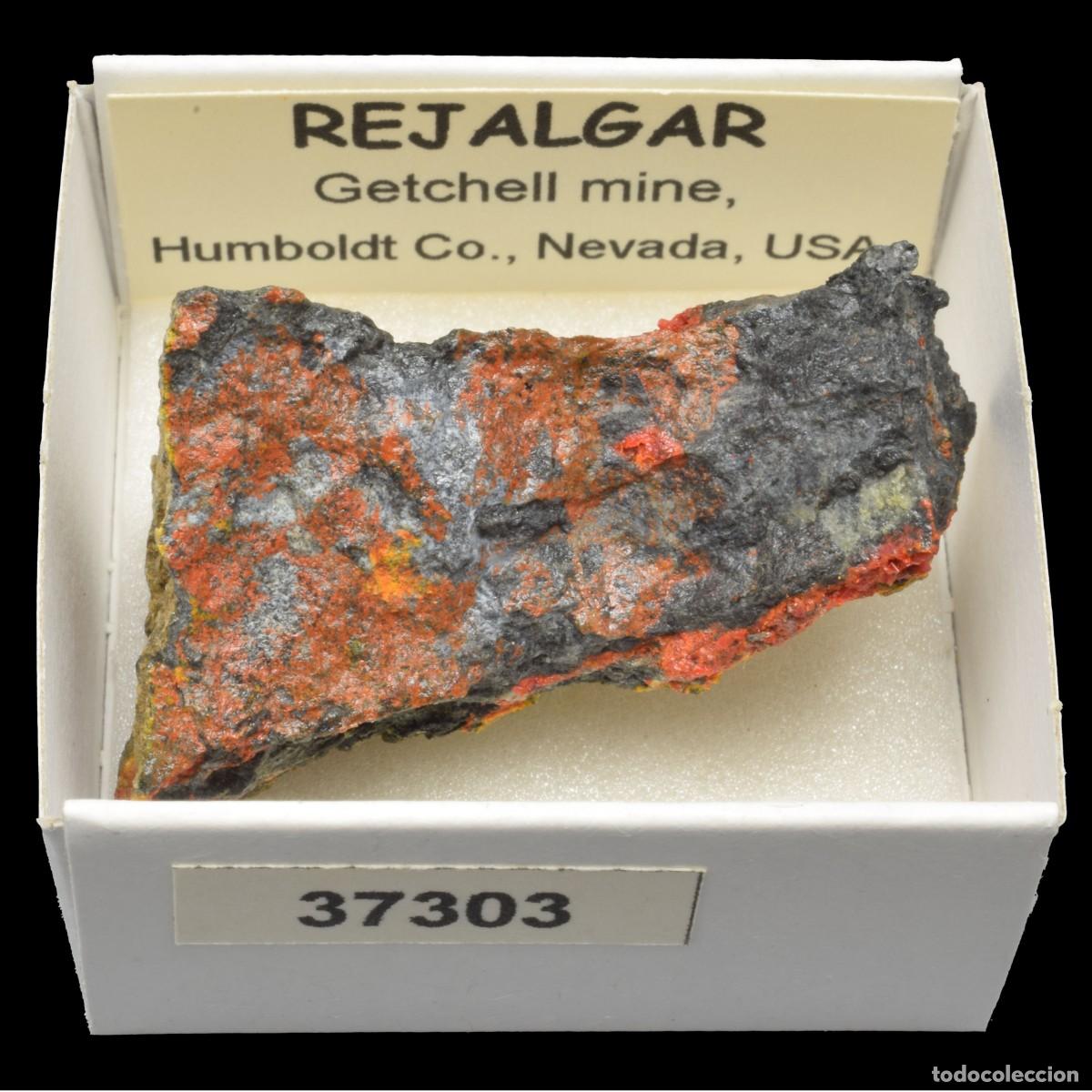 Collectionnisme de min&eacute;raux: REJALGAR (Getchell mine, Humboldt Co., Nevada, USA) #37303