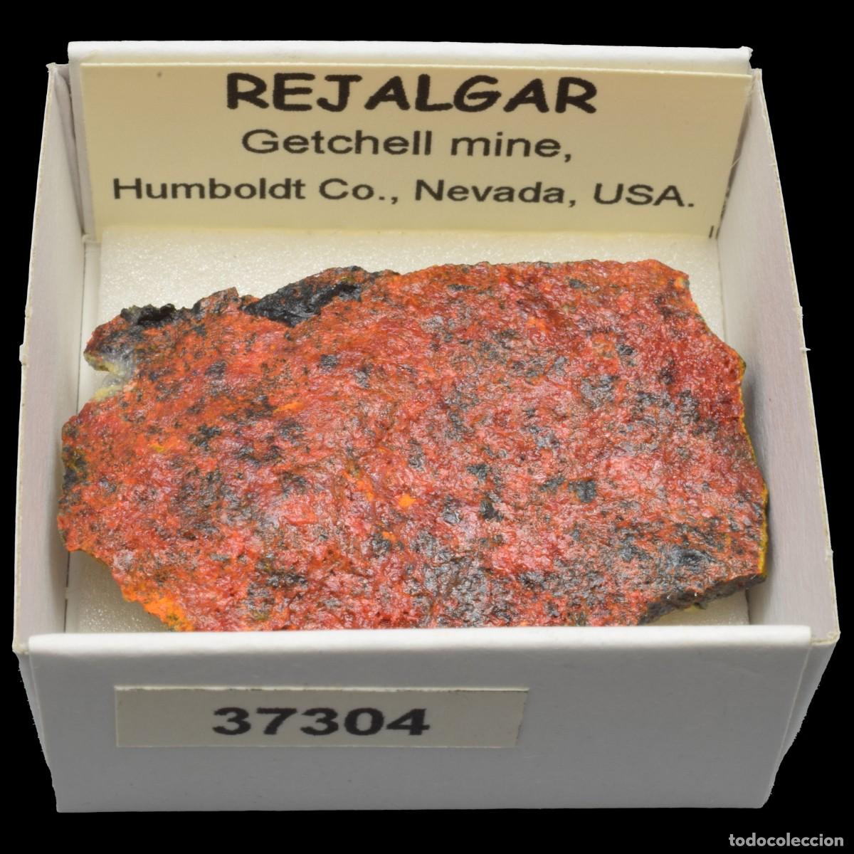 Collectionnisme de min&eacute;raux: REJALGAR (Getchell mine, Humboldt Co., Nevada, USA) #37304
