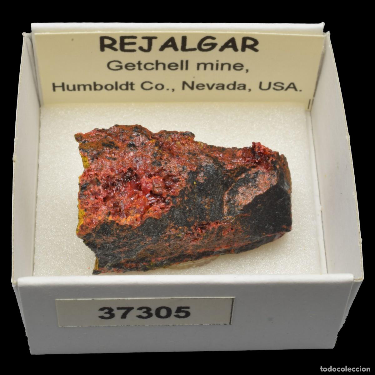 Collectionnisme de min&eacute;raux: REJALGAR (Getchell mine, Humboldt Co., Nevada, USA) #37305
