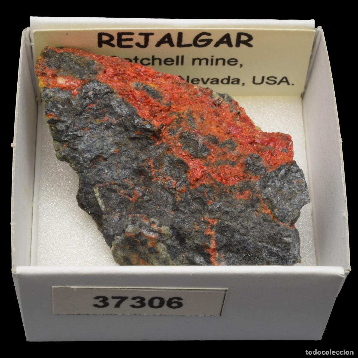 Collectionnisme de min&eacute;raux: REJALGAR (Getchell mine, Humboldt Co., Nevada, USA) #37306