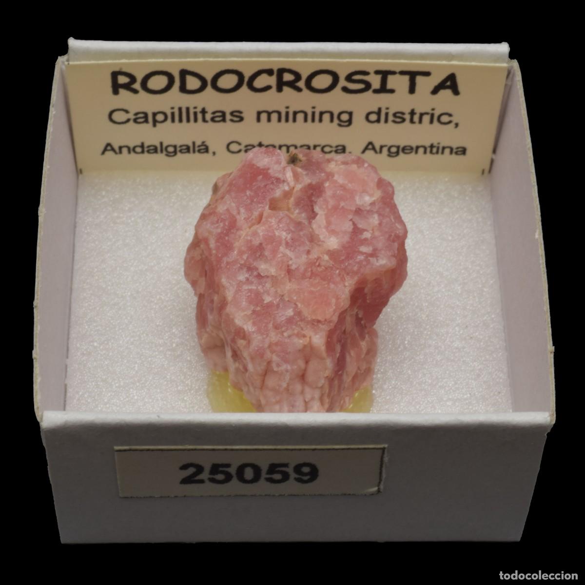 Collectionnisme de min&eacute;raux: RODOCROSITA (Capillitas mining district, Andalgala, Catamarca, Argentina) #25059
