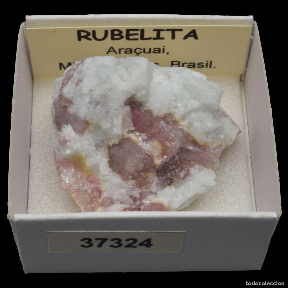 Coleccionismo de minerales: RUBELITA (Ara&ccedil;uai, Minas Gerais, Brasil) #37324