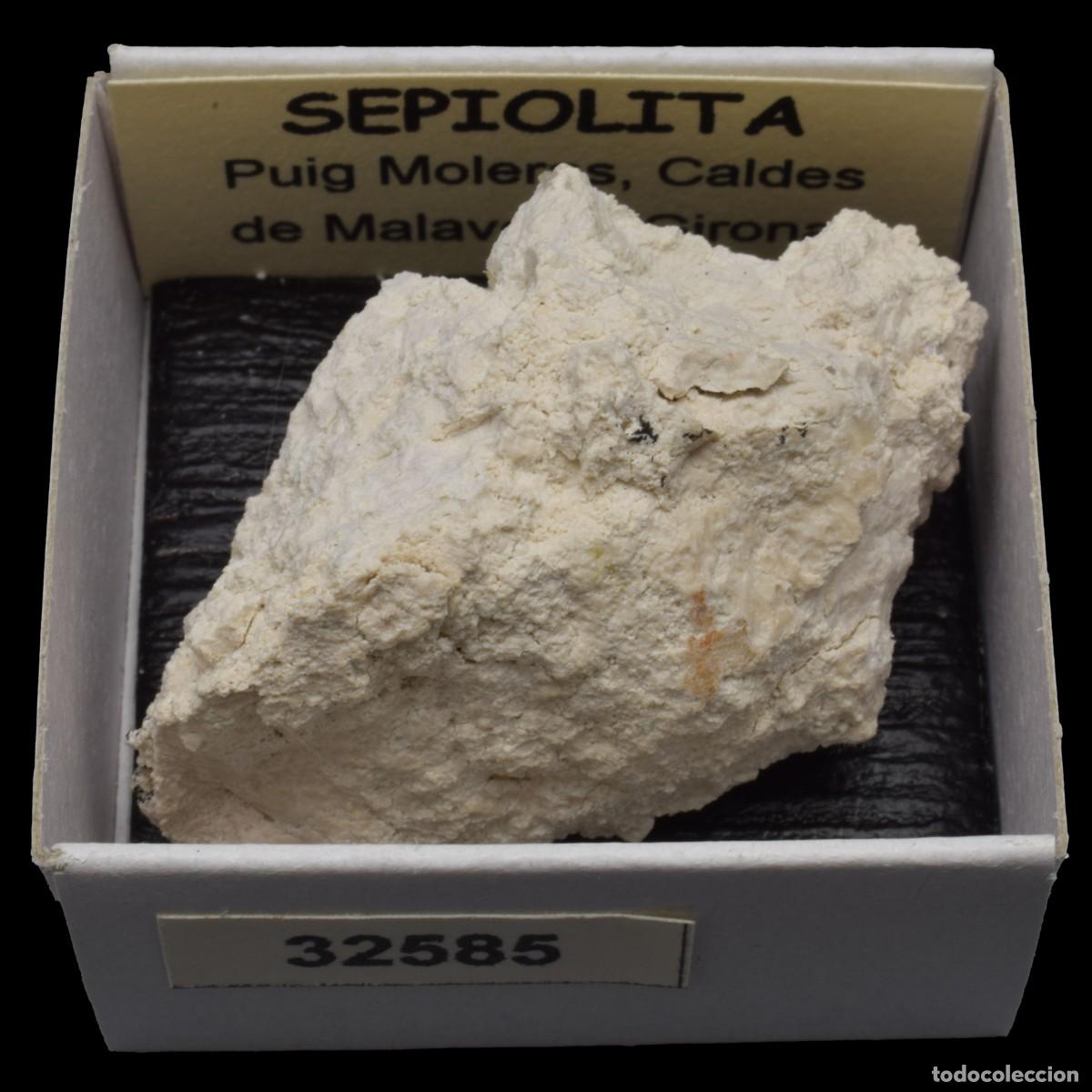 Coleccionismo de minerales: SEPIOLITA (Puig Moleres, Caldes de Malavella, Girona, Espa&ntilde;a) #32585