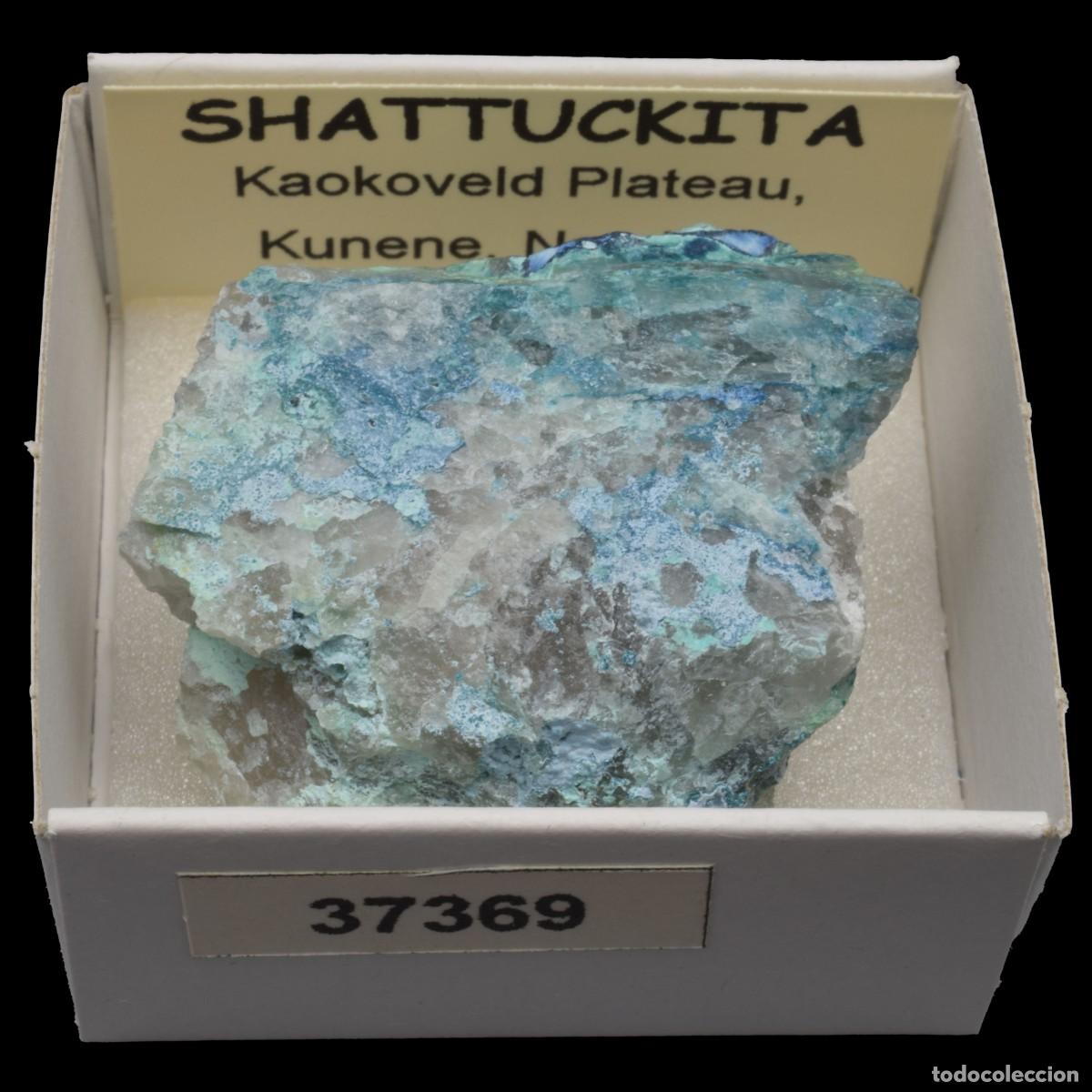 Coleccionismo de minerales: SHATTUCKITA (Kaokoveld Plateau, Kunene, Namibia) #37369