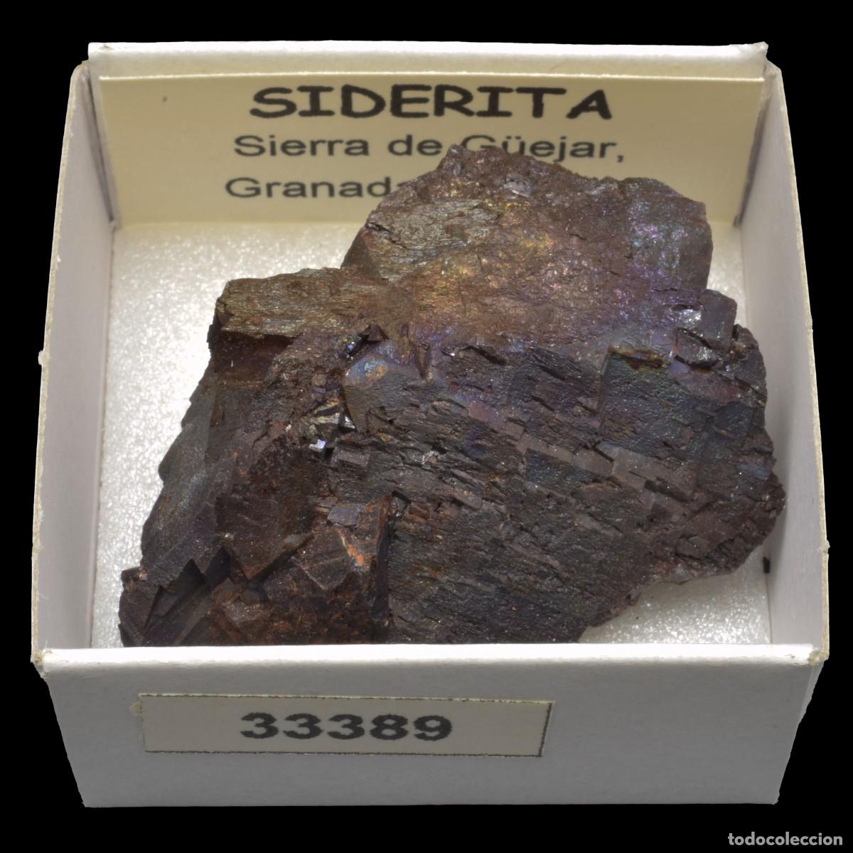 Coleccionismo de minerales: SIDERITA (Sierra de G&uuml;ejar, Granada, Espa&ntilde;a) #33389