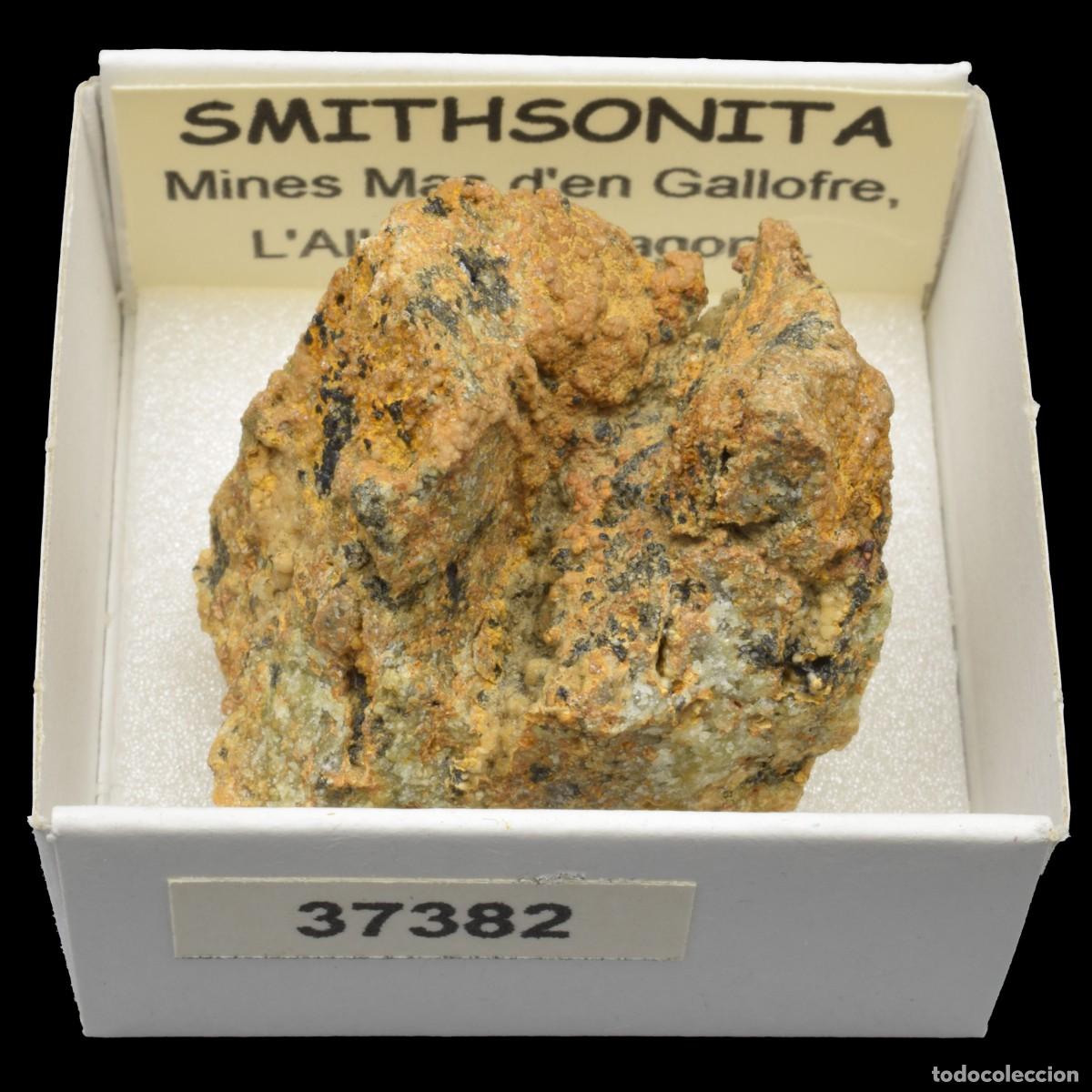 Coleccionismo de minerales: SMITHSONITA (Mines Mas d'en Gallofre, L'Albiol, Tarragona, Espa&ntilde;a) #37382