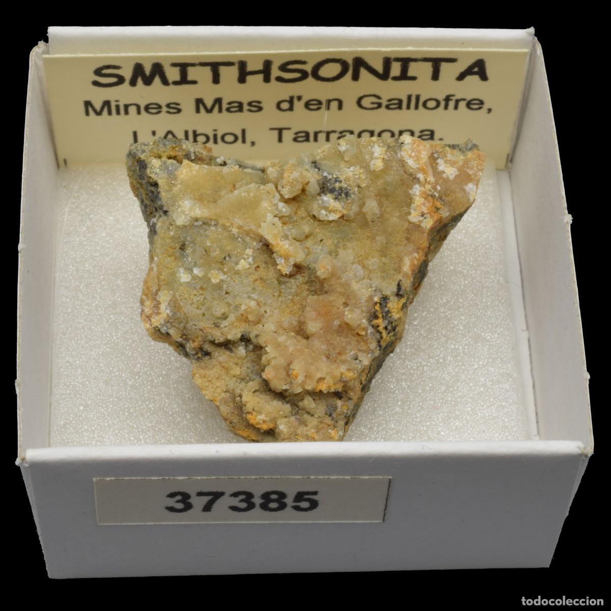 Coleccionismo de minerales: SMITHSONITA (Mines Mas d'en Gallofre, L'Albiol, Tarragona, Espa&ntilde;a) #37385