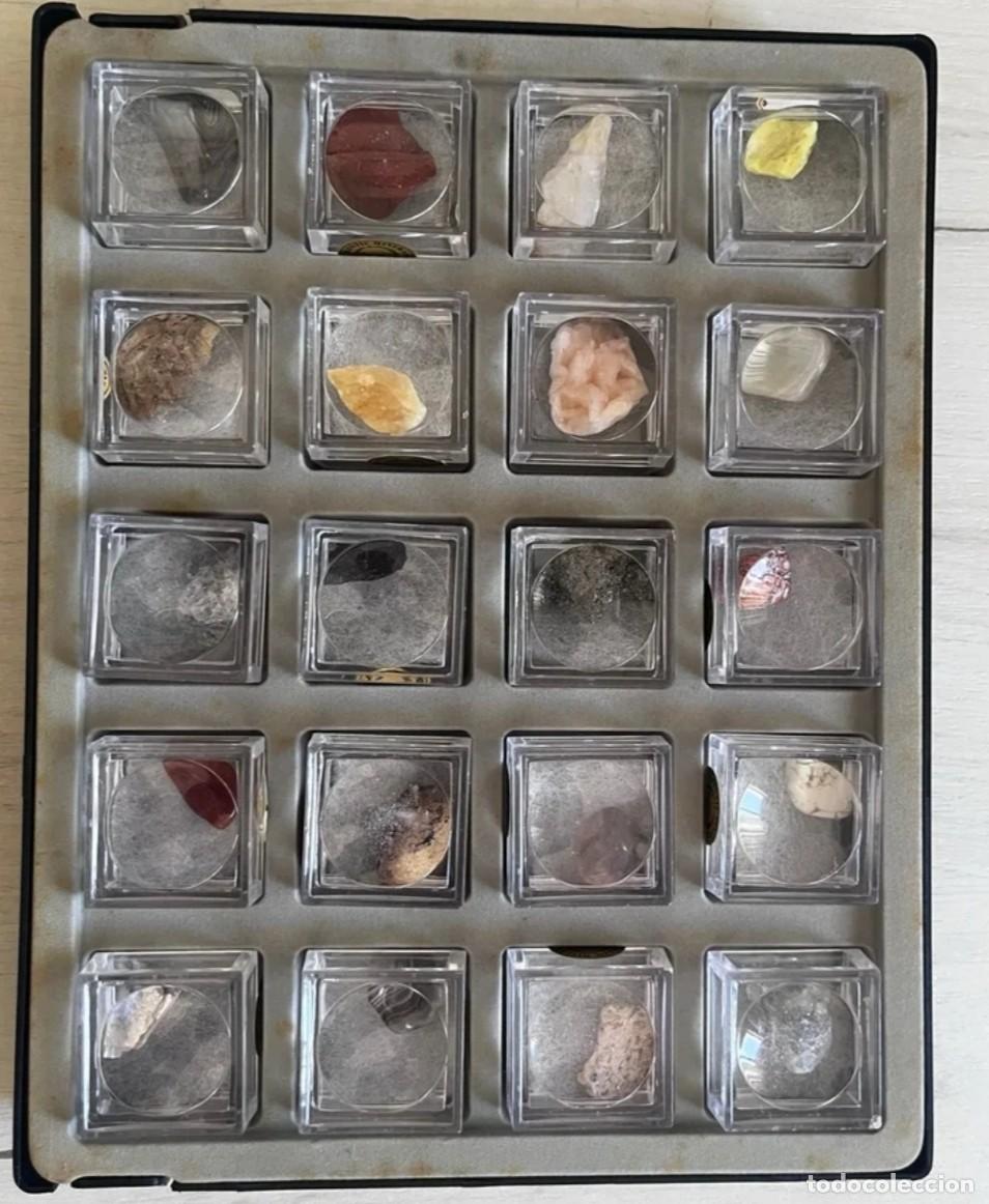 Coleccionismo de minerales: Caja minerales rba de la colecci&oacute;n de minerales de los 90