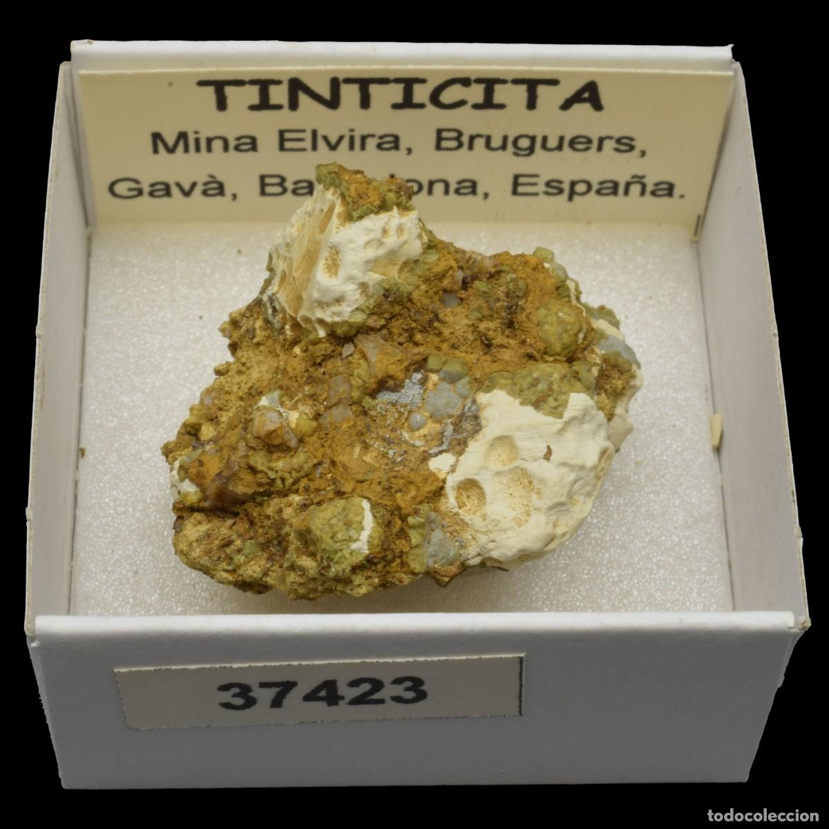 Colecionismo de minerais: TINTICITA (Mina Elvira, Bruguers, Gava, Barcelona, Espa&ntilde;a) #37423
