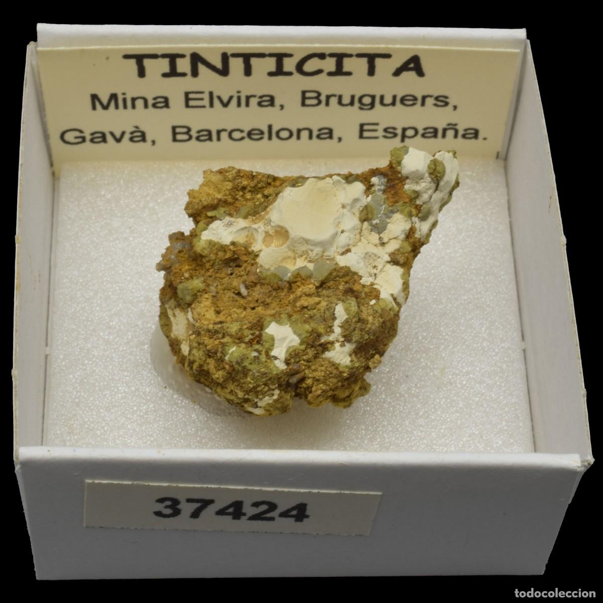 Colecionismo de minerais: TINTICITA (Mina Elvira, Bruguers, Gava, Barcelona, Espa&ntilde;a) #37424