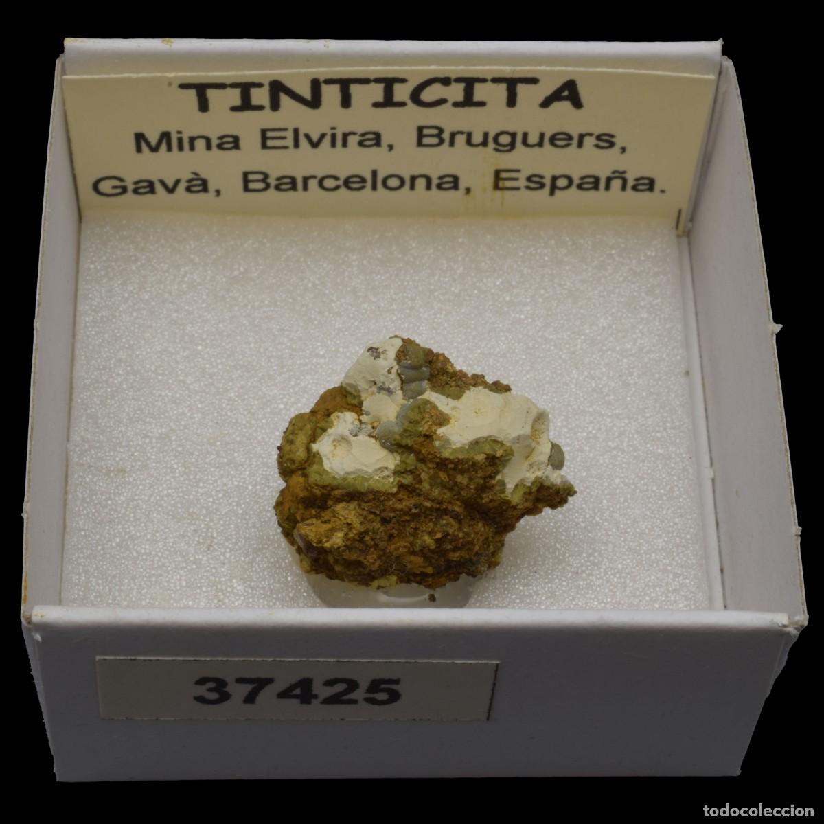 Collezionismo di minerali: TINTICITA (Mina Elvira, Bruguers, Gava, Barcelona, Espa&ntilde;a) #37425