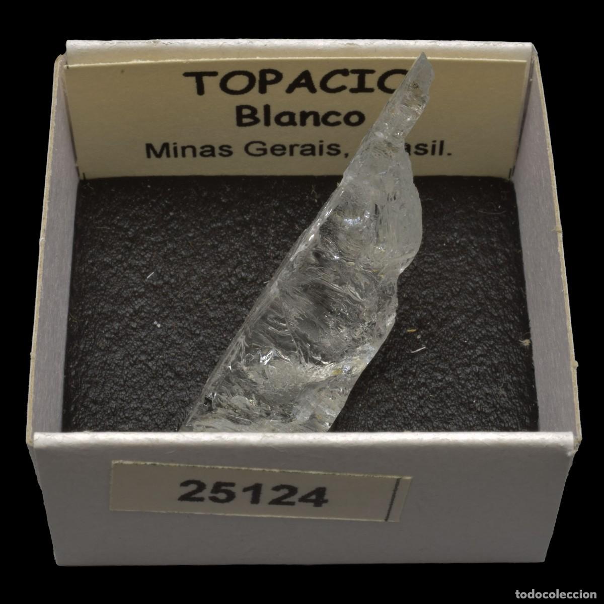 Coleccionismo de minerales: TOPACIO Blanco (Minas Gerais, Brasil) #25124