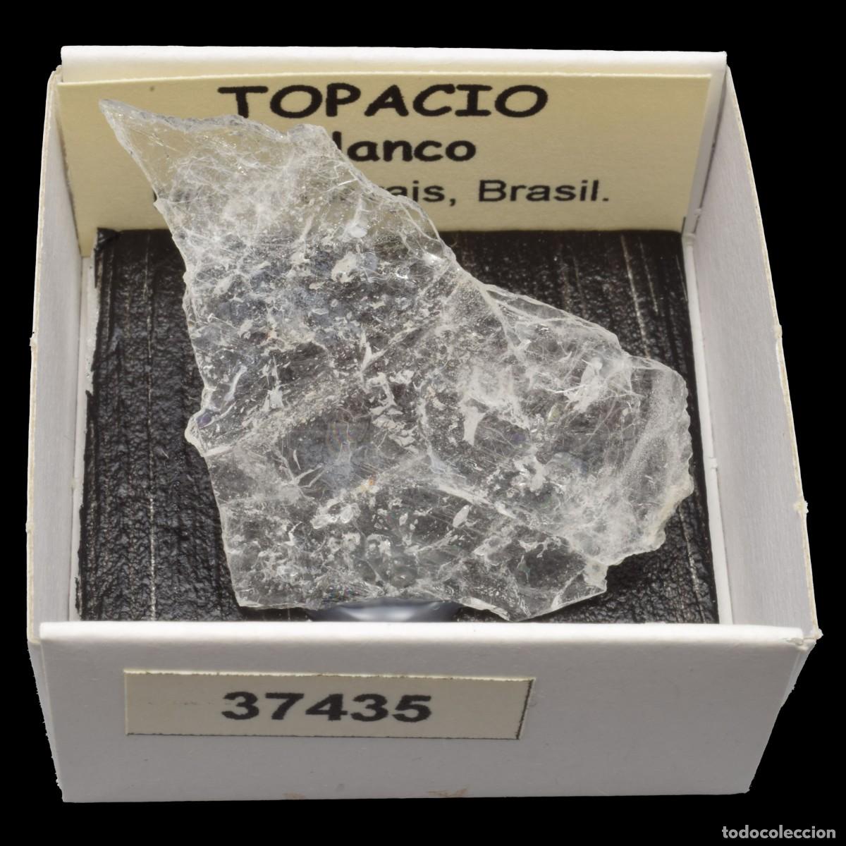 Coleccionismo de minerales: TOPACIO Blanco (Minas Gerais, Brasil) #37435