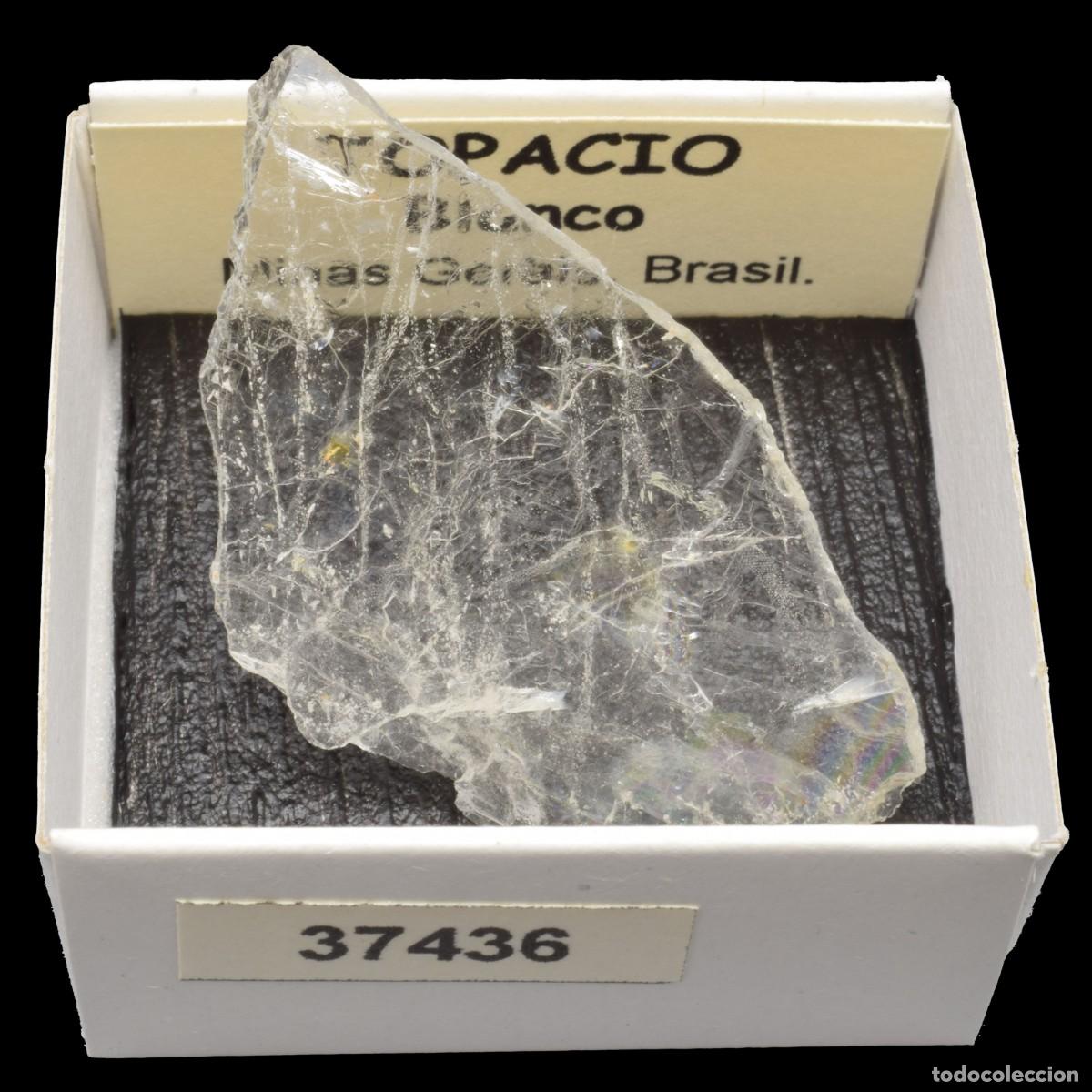 Coleccionismo de minerales: TOPACIO Blanco (Minas Gerais, Brasil) #37436