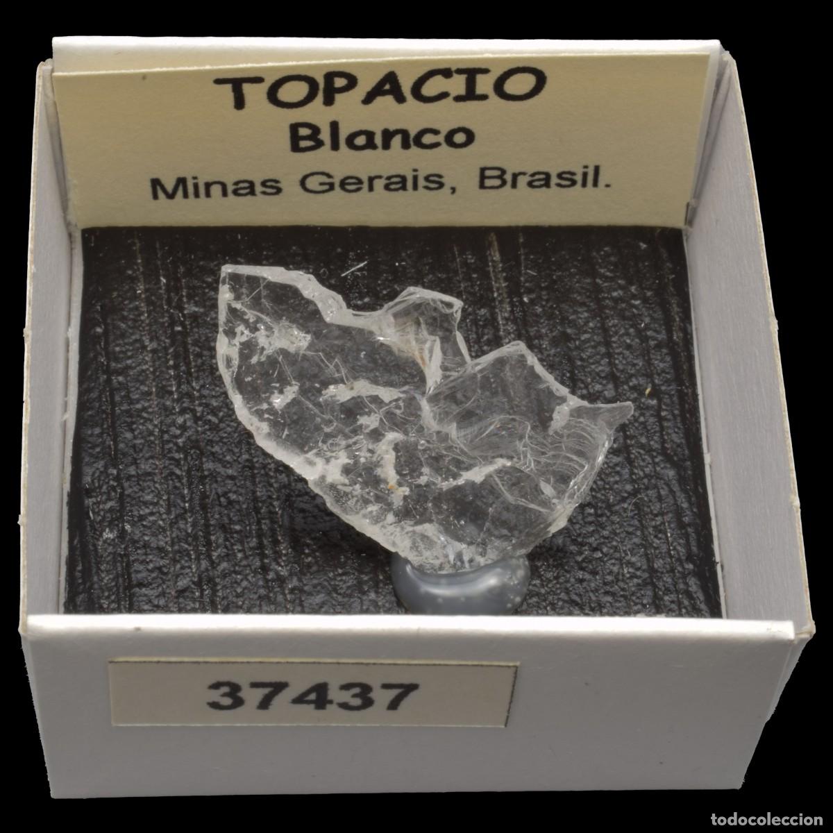 Coleccionismo de minerales: TOPACIO Blanco (Minas Gerais, Brasil) #37437