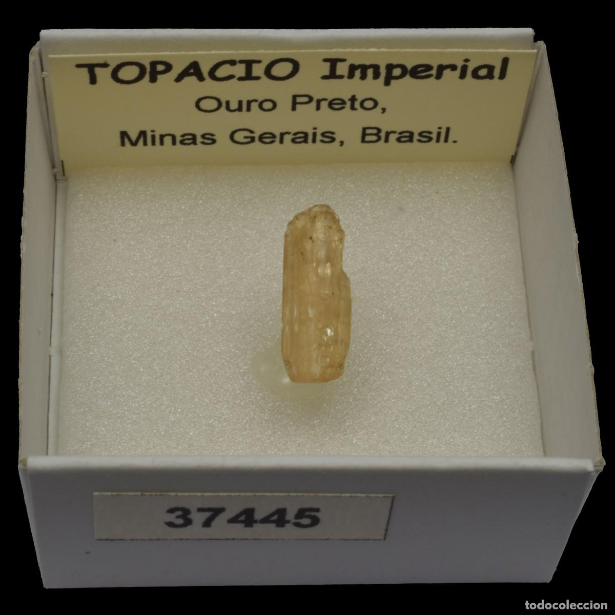 Coleccionismo de minerales: TOPACIO Imperial (Ouro Preto, Minas Gerais, Brasil) #37445