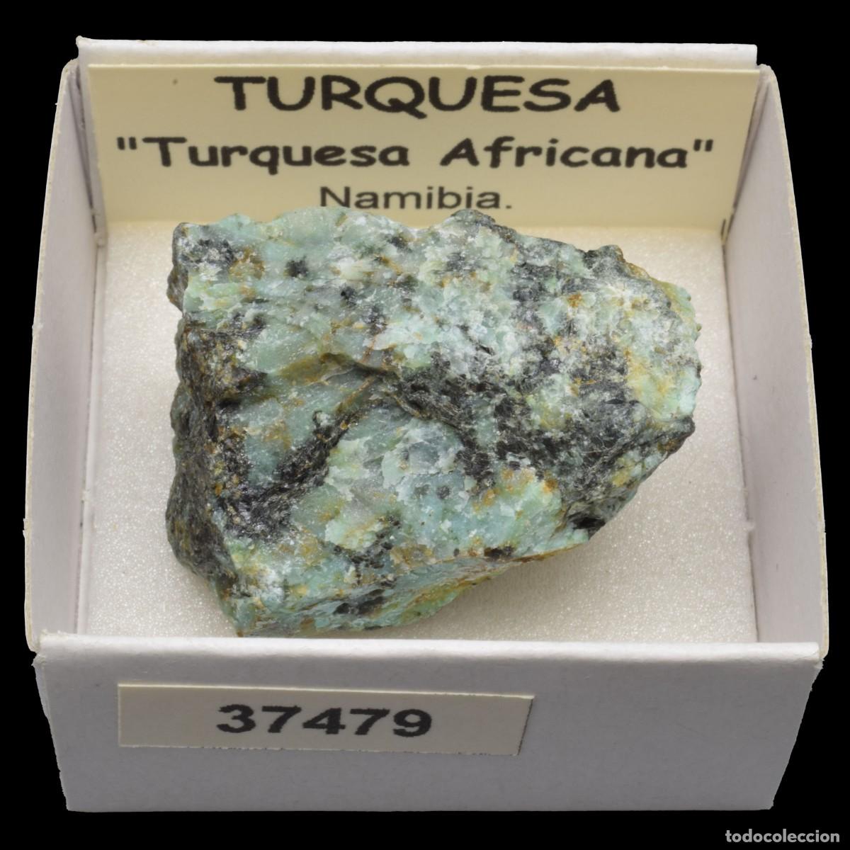 Coleccionismo de minerales: TURQUESA Africana (Namibia) #37479 - Foto 1