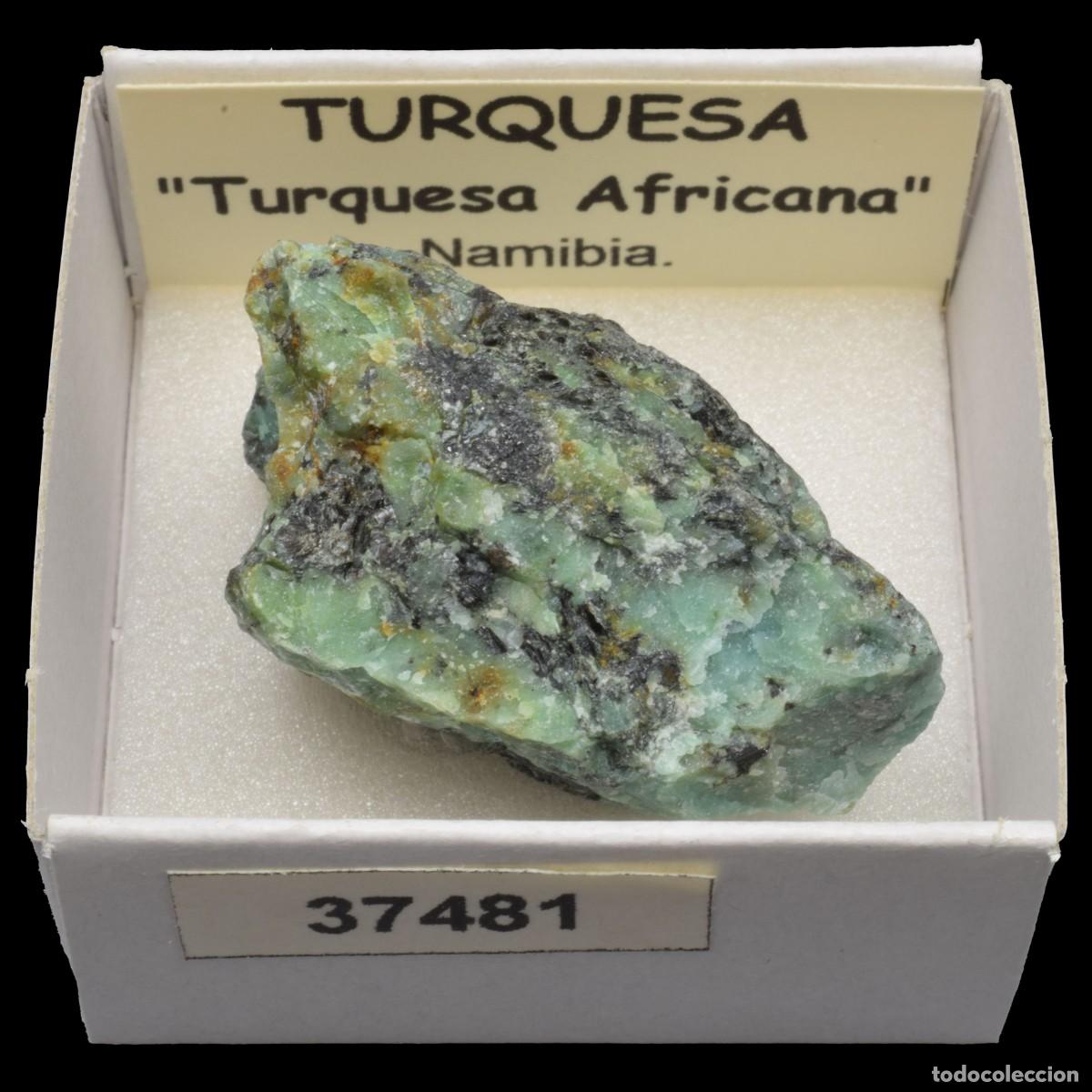 Coleccionismo de minerales: TURQUESA Africana (Namibia) #37481