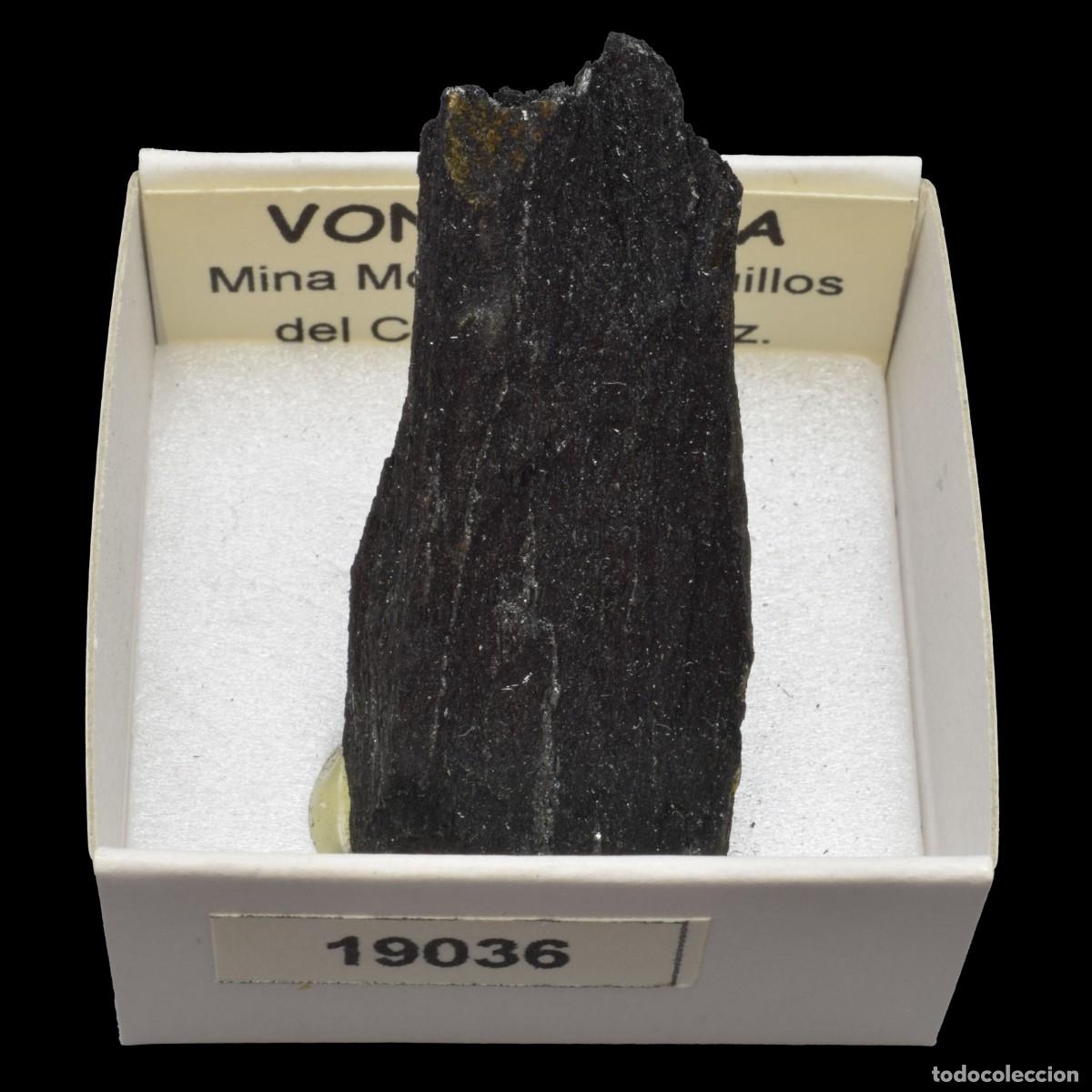 Mineral collecting: VONSENITA (Mina Monchi, Burguillos del Cerro, Badajoz, Espa&ntilde;a) #19036