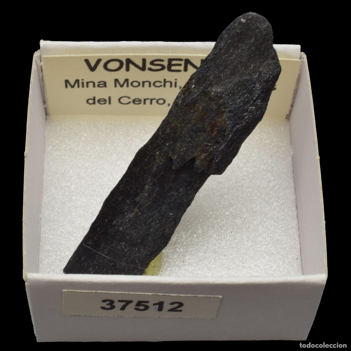 Mineral collecting: VONSENITA (Mina Monchi, Burguillos del Cerro, Badajoz, Espa&ntilde;a) #37512