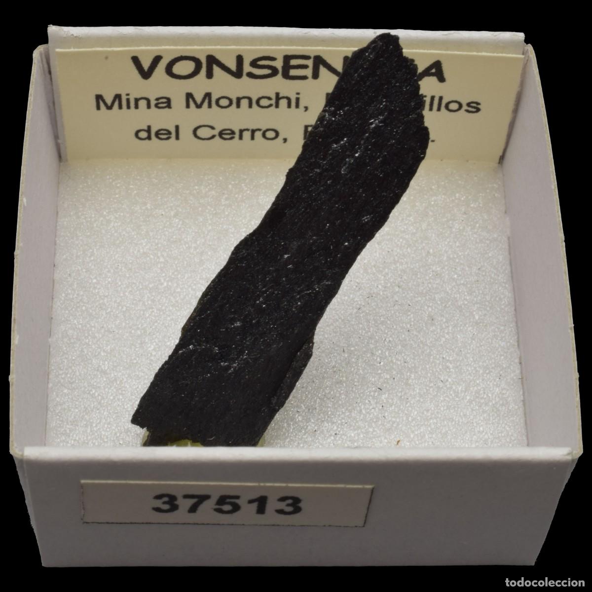 Mineral collecting: VONSENITA (Mina Monchi, Burguillos del Cerro, Badajoz, Espa&ntilde;a) #37513