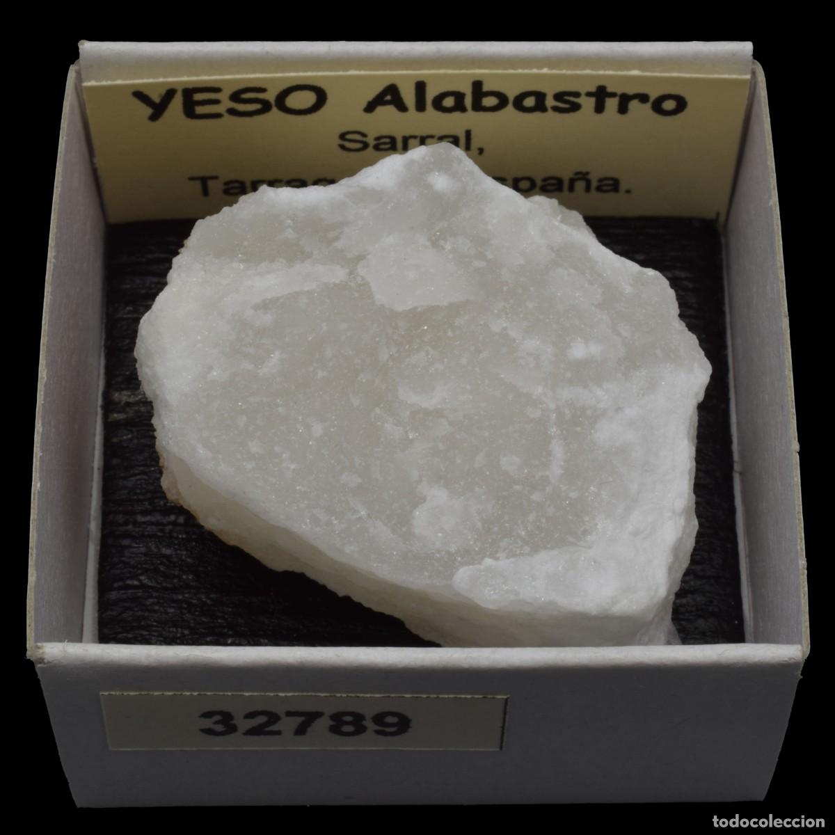 Coleccionismo de minerales: YESO Alabastro (Sarral, Tarragona, Espa&ntilde;a) #32789
