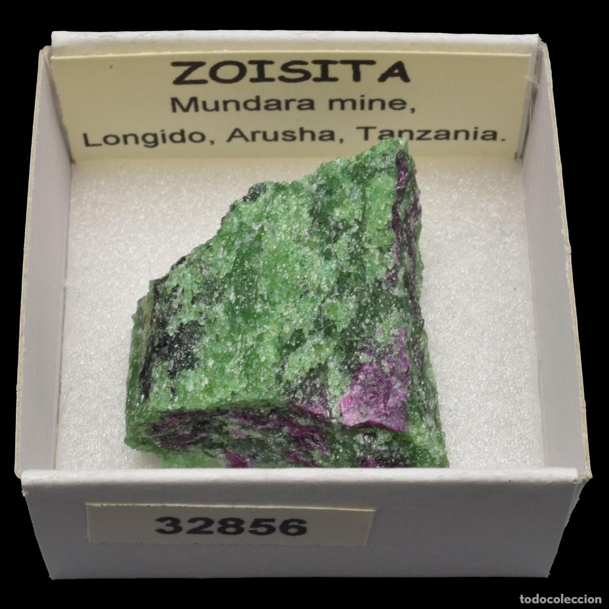 Coleccionismo de minerales: ZOISITA con rubi (Mundara mine, Longido, Arusha, Tanzania) #32856