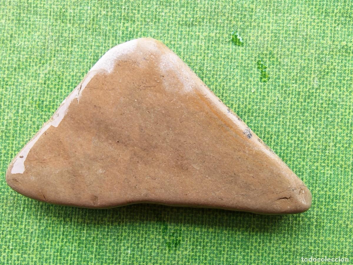 Coleccionismo de minerales: Chert con dendritas, 16x7x1.2cm - Foto 3