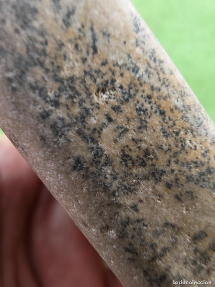 Coleccionismo de minerales: Chert con dendritas, 16x7x1.2cm - Foto 5