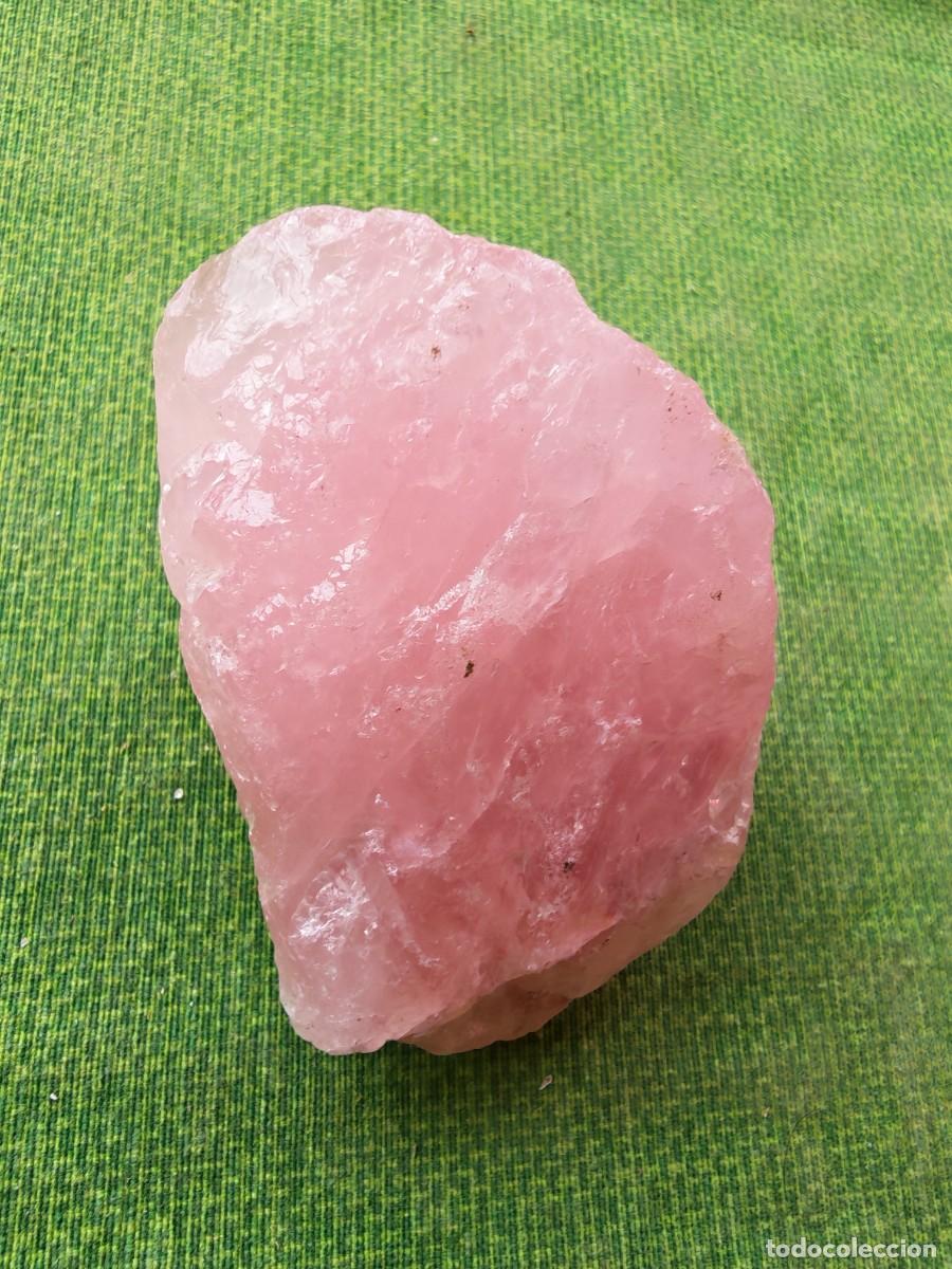 Coleccionismo de minerales: Cuarzo rosa en bruto y sin pulir - Foto 1