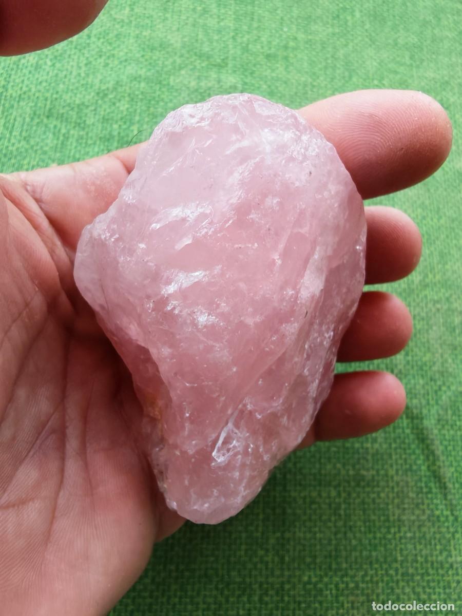 Coleccionismo de minerales: Cuarzo rosa en bruto y sin pulir - Foto 2