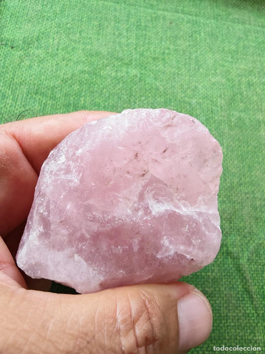 Coleccionismo de minerales: Cuarzo rosa en bruto y sin pulir - Foto 3