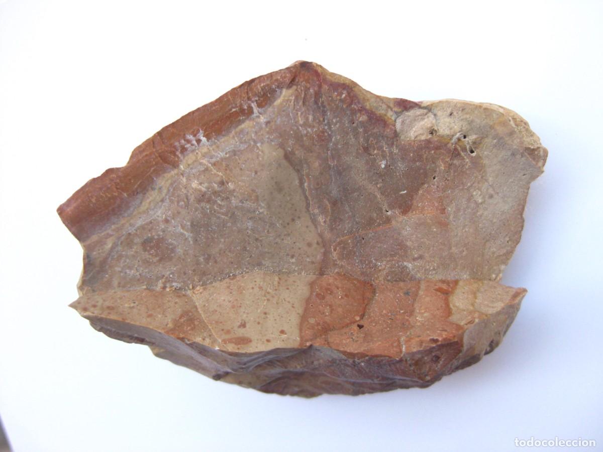 Coleccionismo de minerales: ROCA CALIZA BEIGE ROJIZA