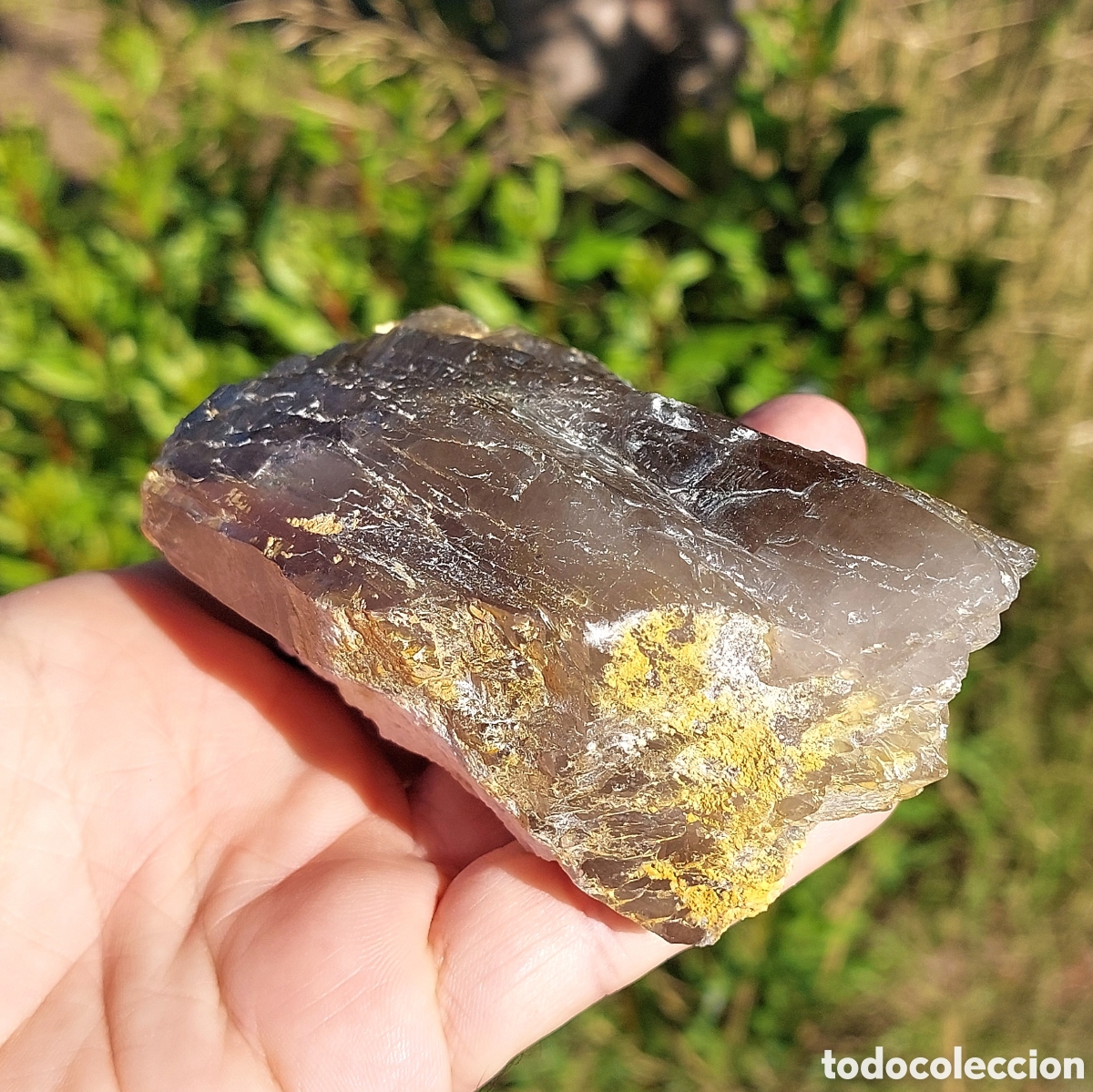 Coleccionismo de minerales: Cuarzo Ahumado Grande en Bruto - Foto 2