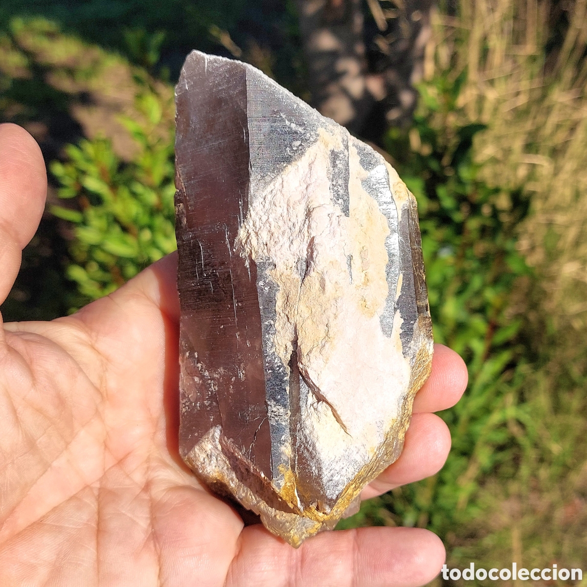 Coleccionismo de minerales: Cuarzo Ahumado Grande en Bruto - Foto 3