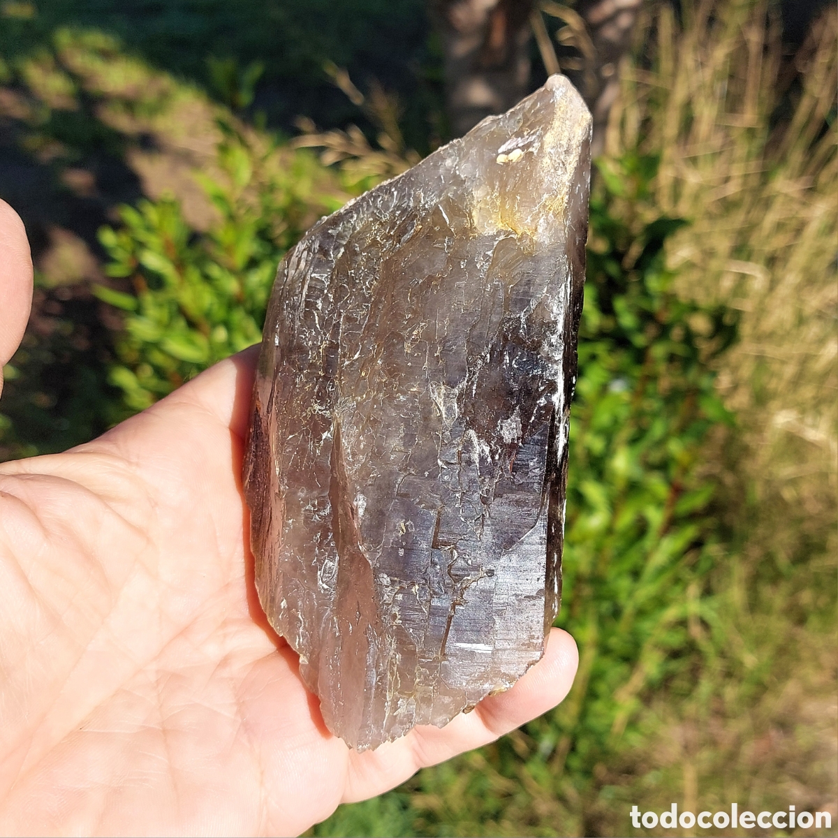 Coleccionismo de minerales: Cuarzo Ahumado Grande en Bruto - Foto 5