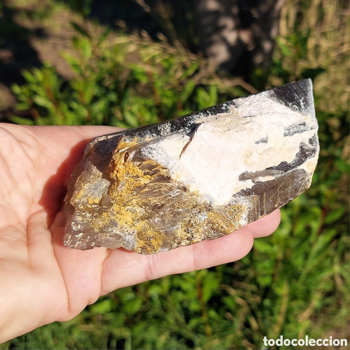 Coleccionismo de minerales: Cuarzo Ahumado Grande en Bruto - Foto 6