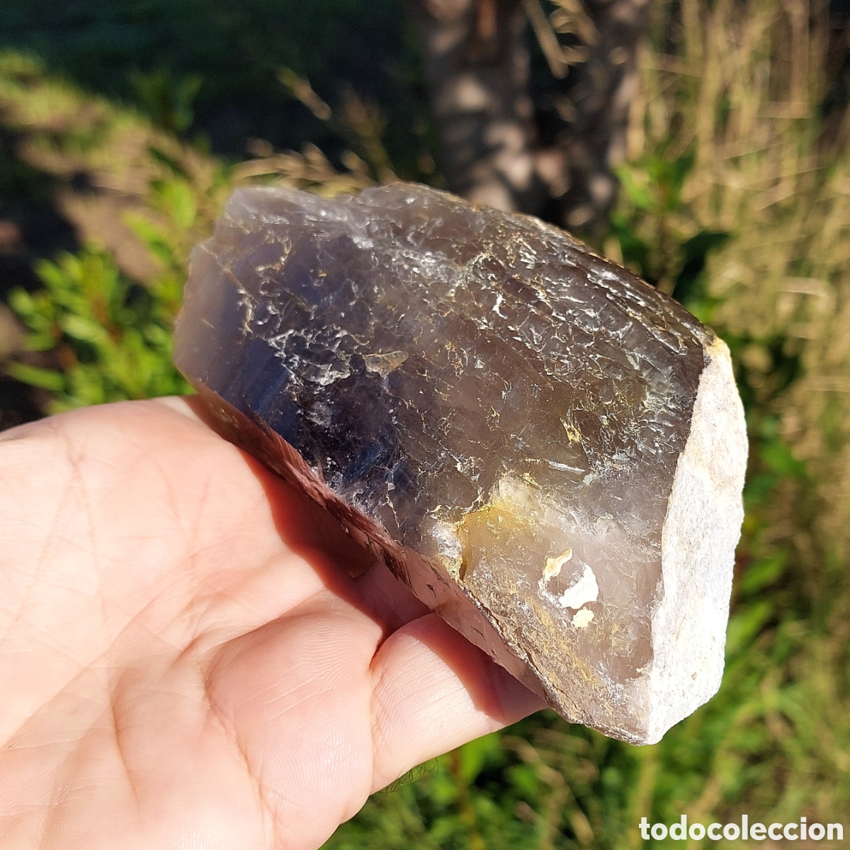 Coleccionismo de minerales: Cuarzo Ahumado Grande en Bruto - Foto 7