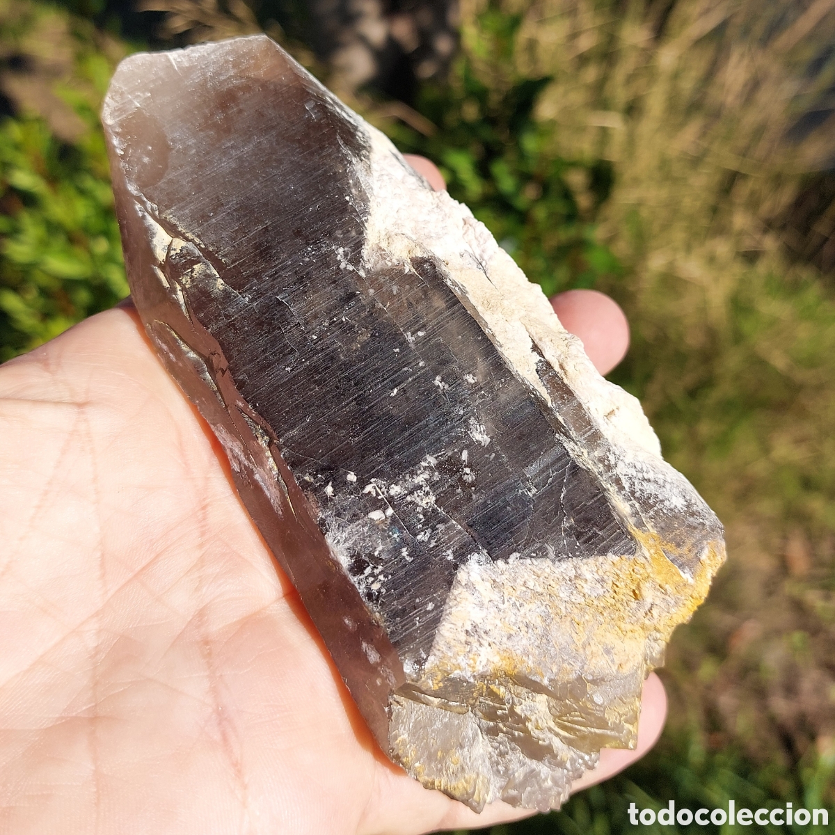 Coleccionismo de minerales: Cuarzo Ahumado Grande en Bruto - Foto 9
