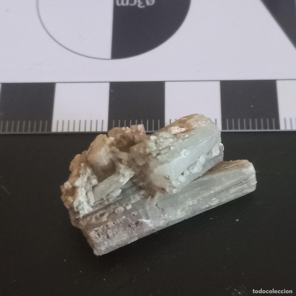 Colecionismo de minerais: Aragonito en caja 4x4