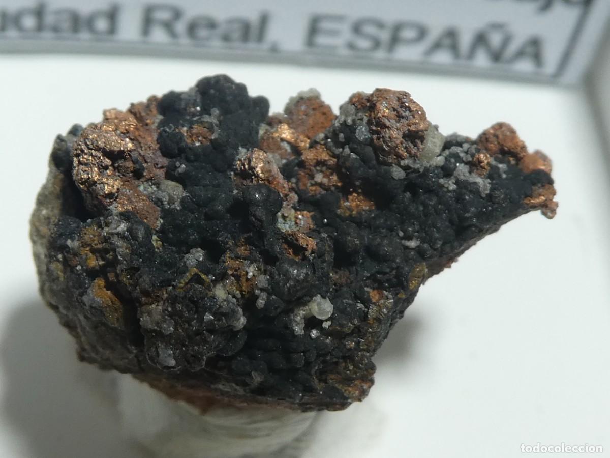 Mineral collecting: (188) COBRE NATIVO, MINAS DEL HORCAJO, CIUDAD REAL.