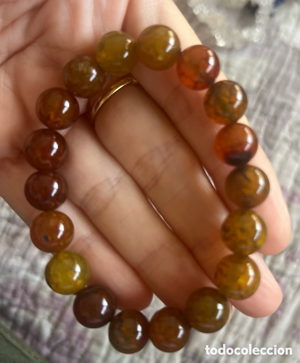 Sammlung von Mineralien: Piedra natural pulsera adaptable