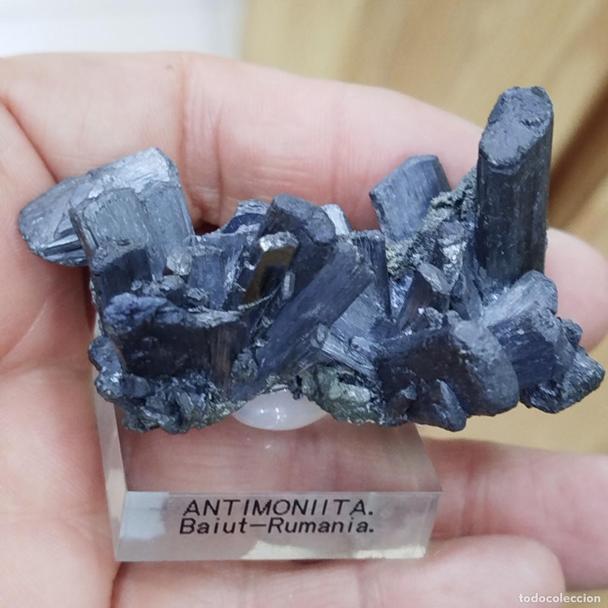 Coleccionismo de minerales: ANTIMONITA - MINERAL. 4&ntilde;